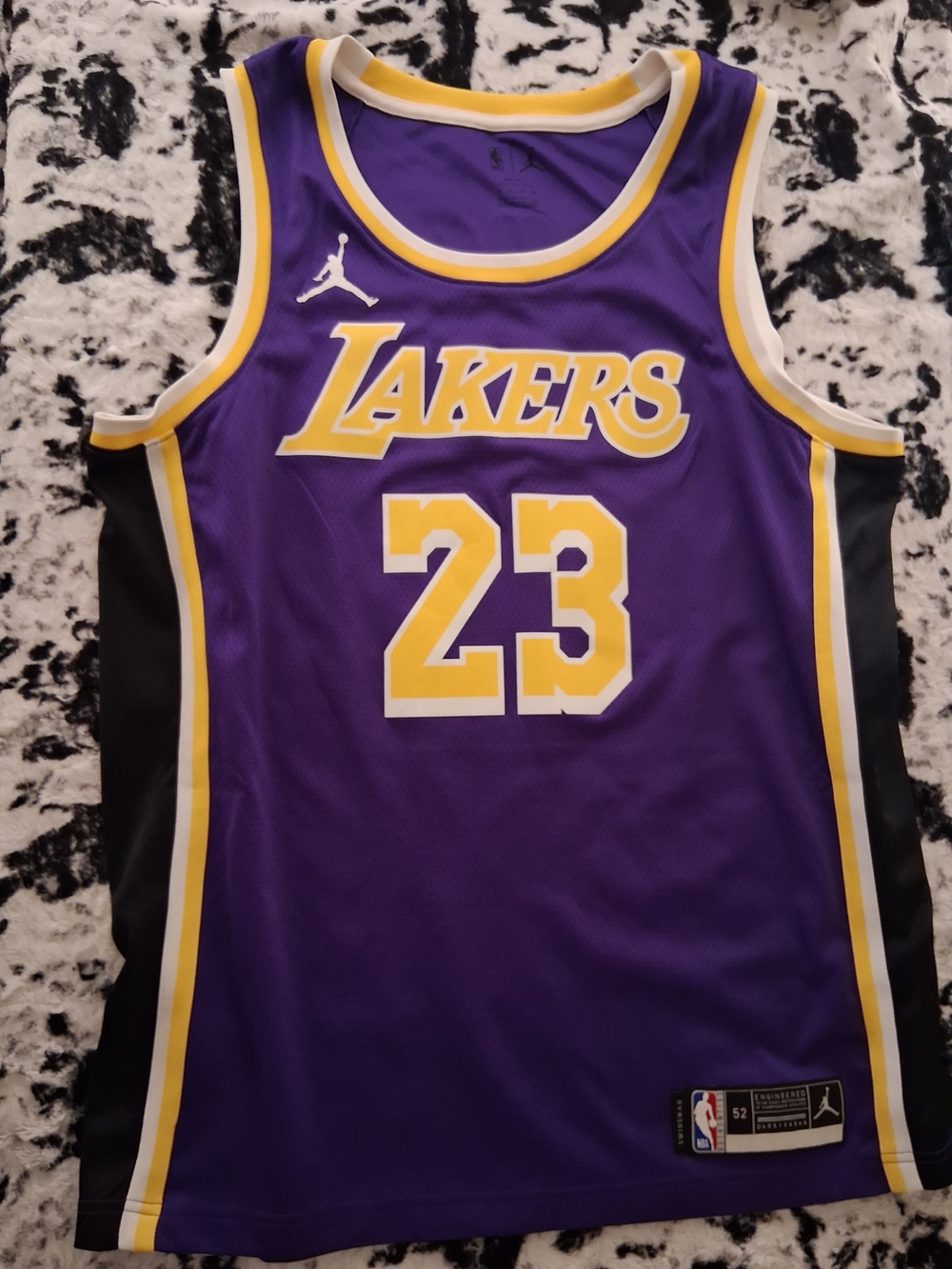 Jordan Brand LeBron James #23 Los Angeles Lakers  Swingman Jersey